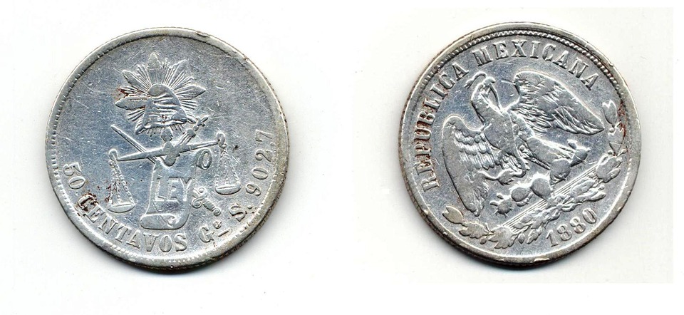 mexické mince